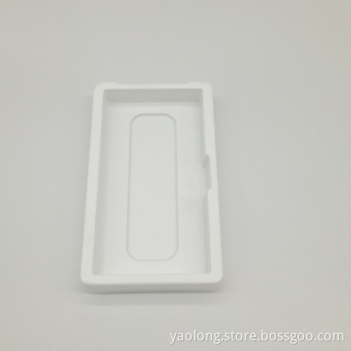 custom PVC transparent blister packing tray for earphone